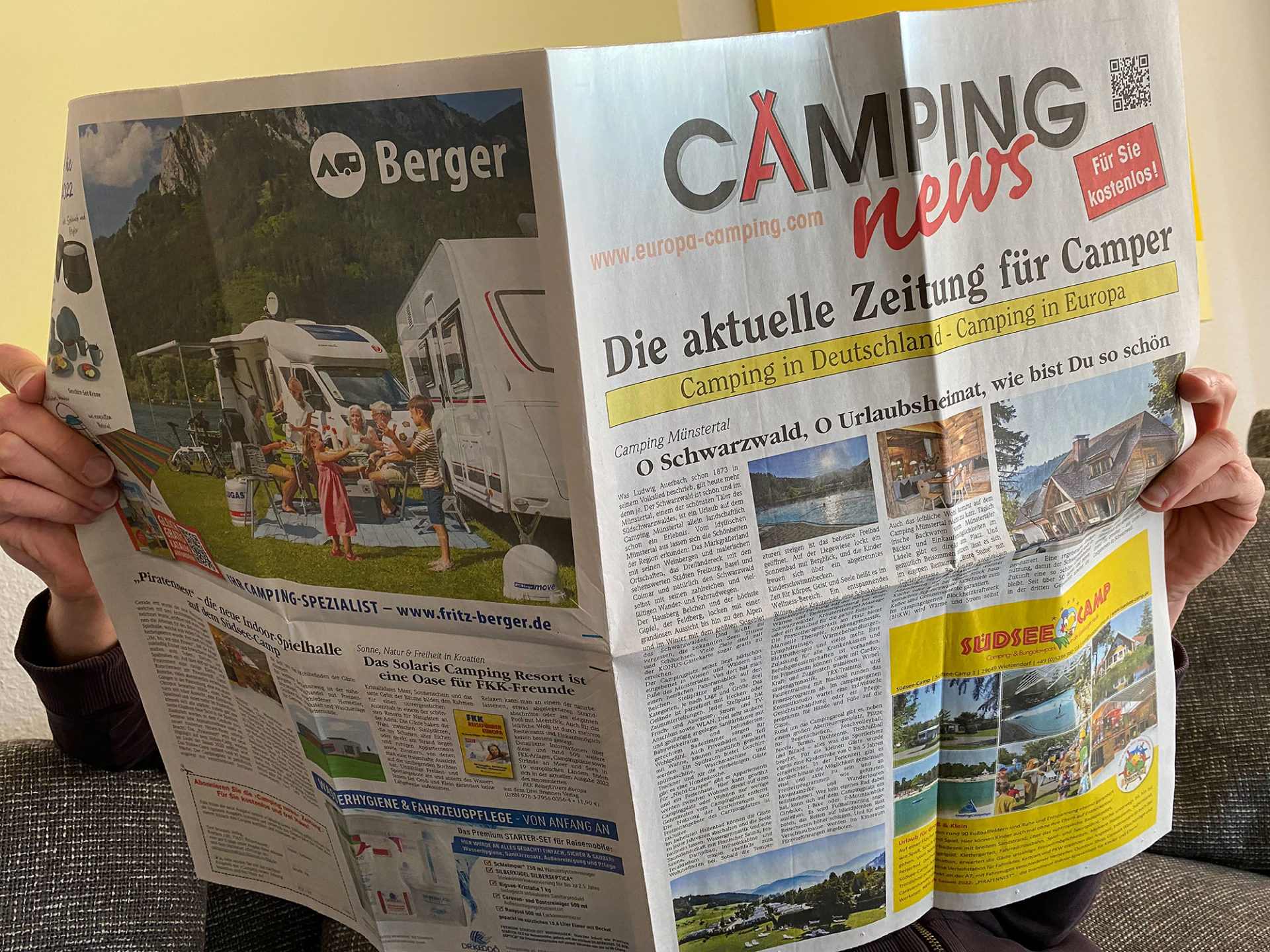 Camping news Die Zeitung für alle Camper Campingplätze in Europa by